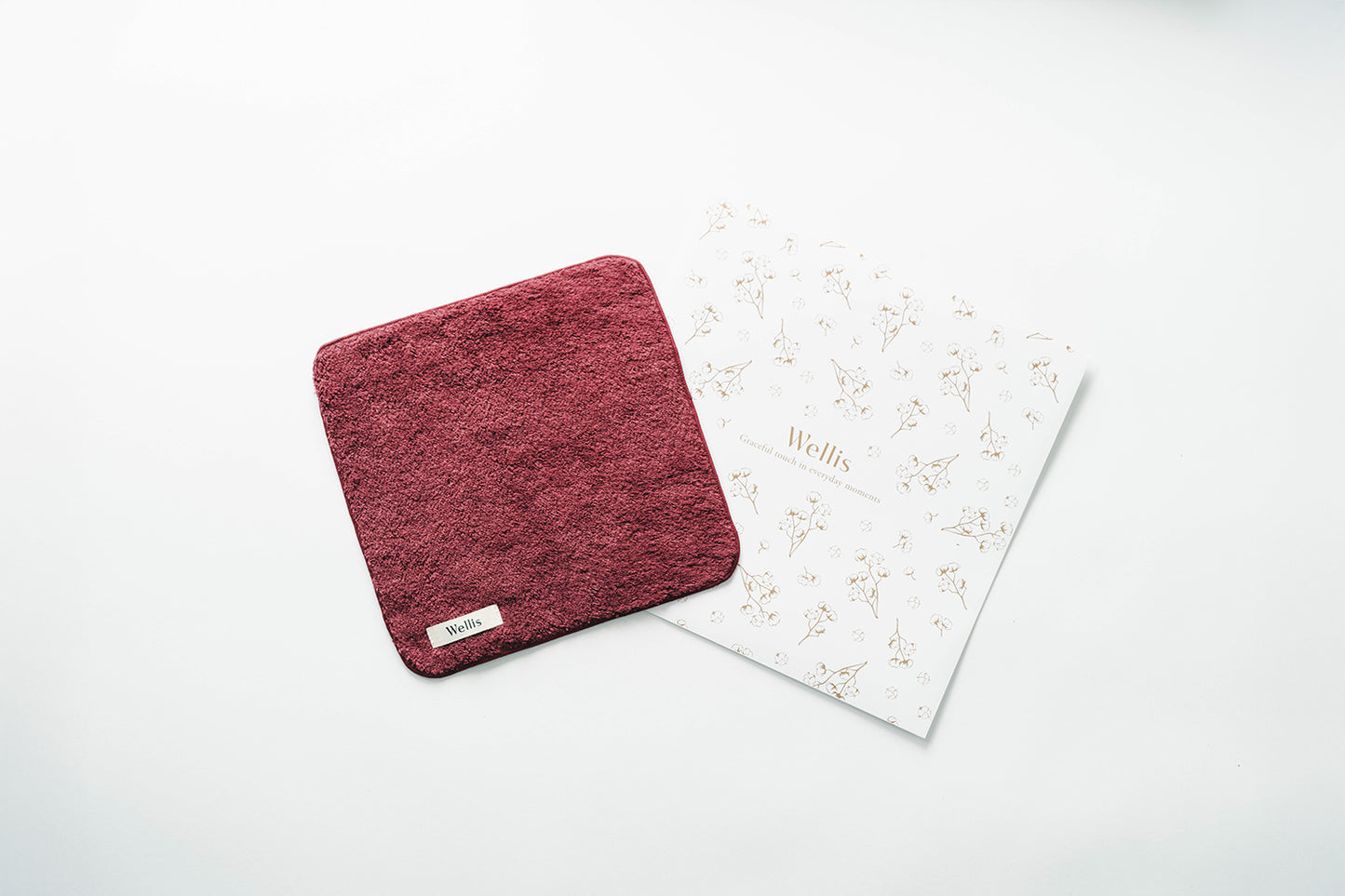 Wellis Sustainable cotton Towel handkerchief Gift