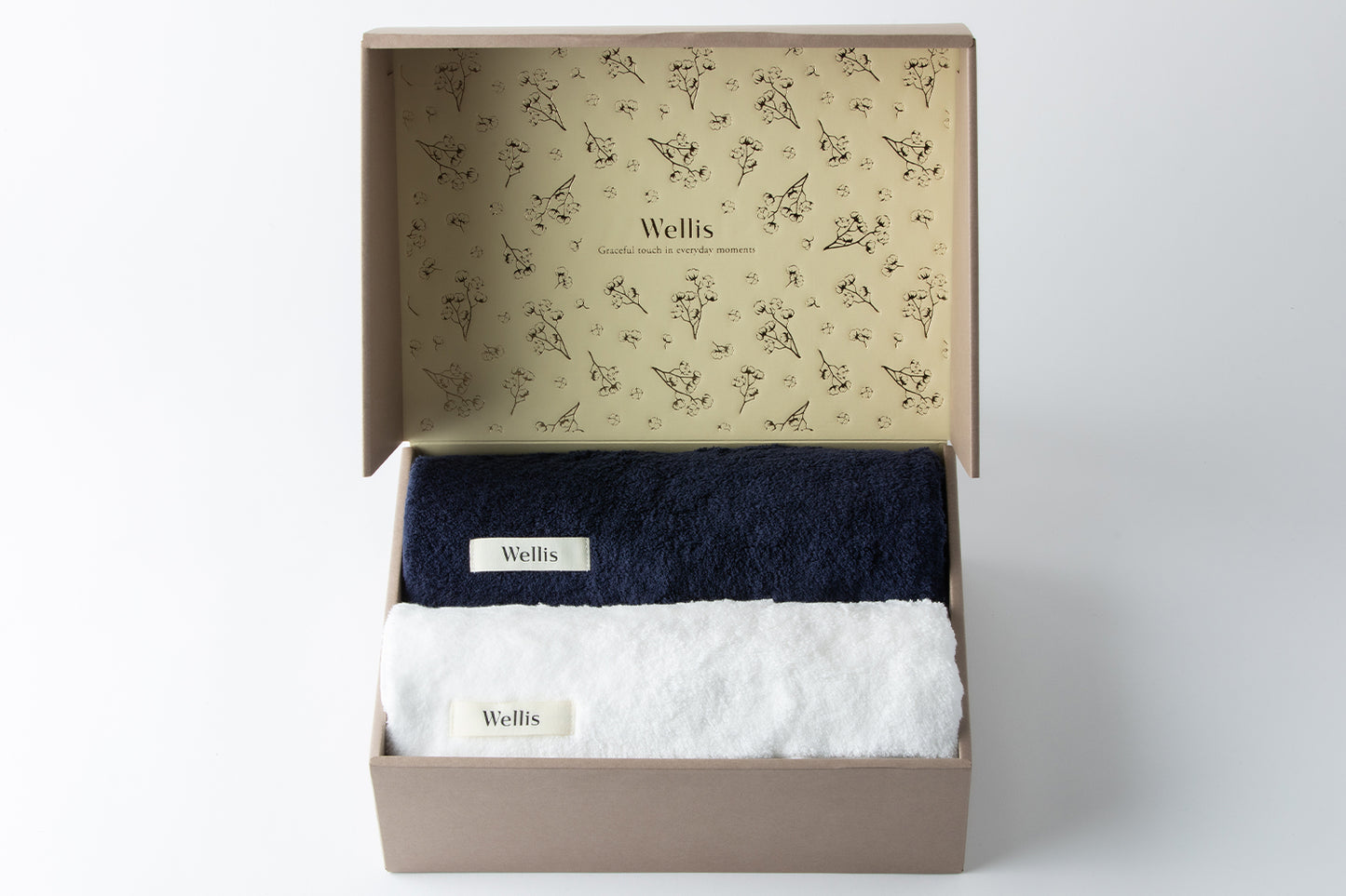 Wellis Sustainable cotton Bath Towel 2-pieces Gift