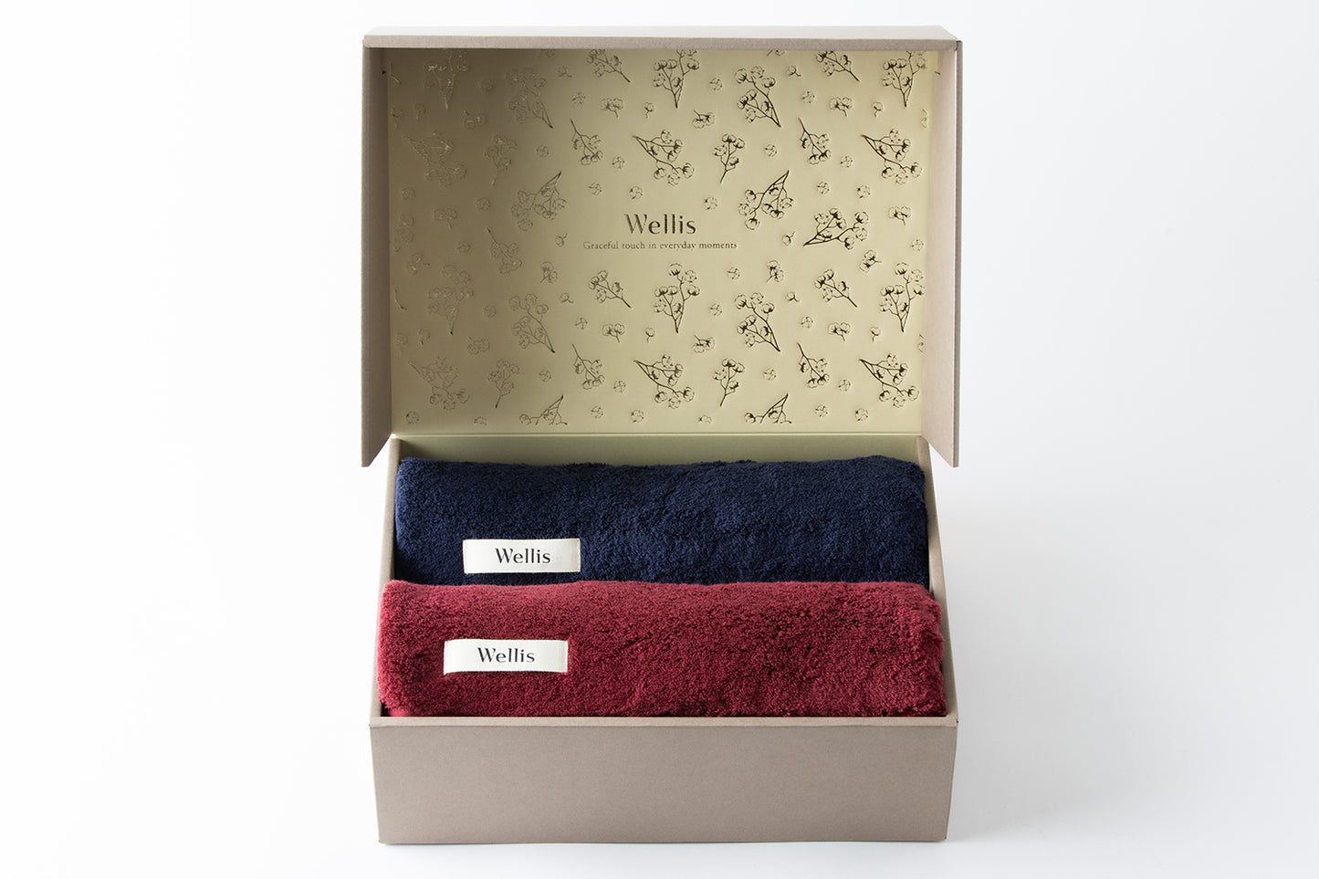 Wellis Sustainable cotton Bath Towel 2-pieces Gift