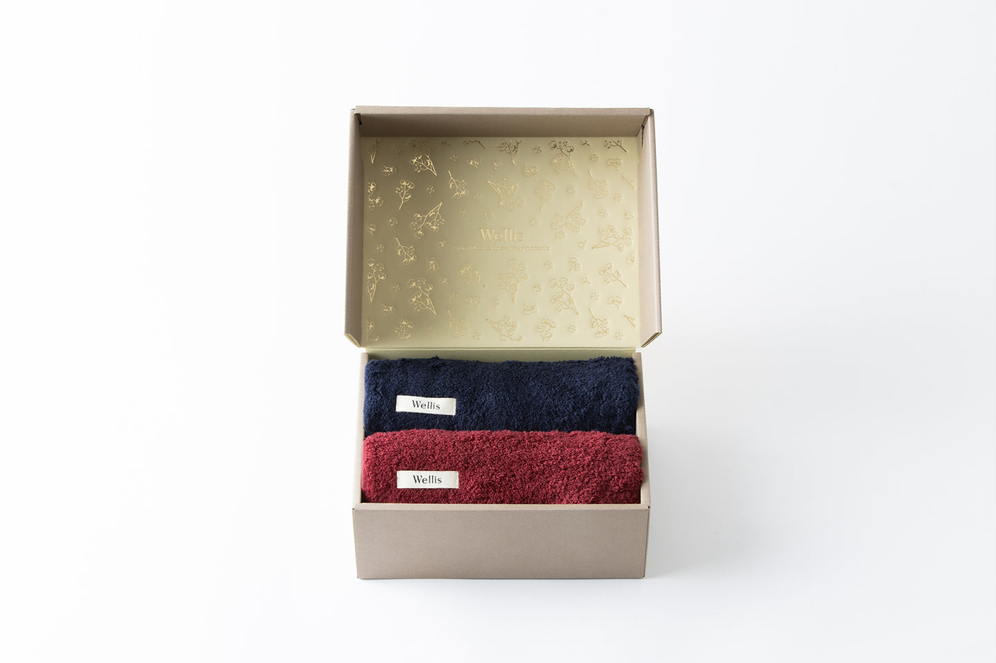 Wellis Sustainable cotton Face towel 2-pieces Gift
