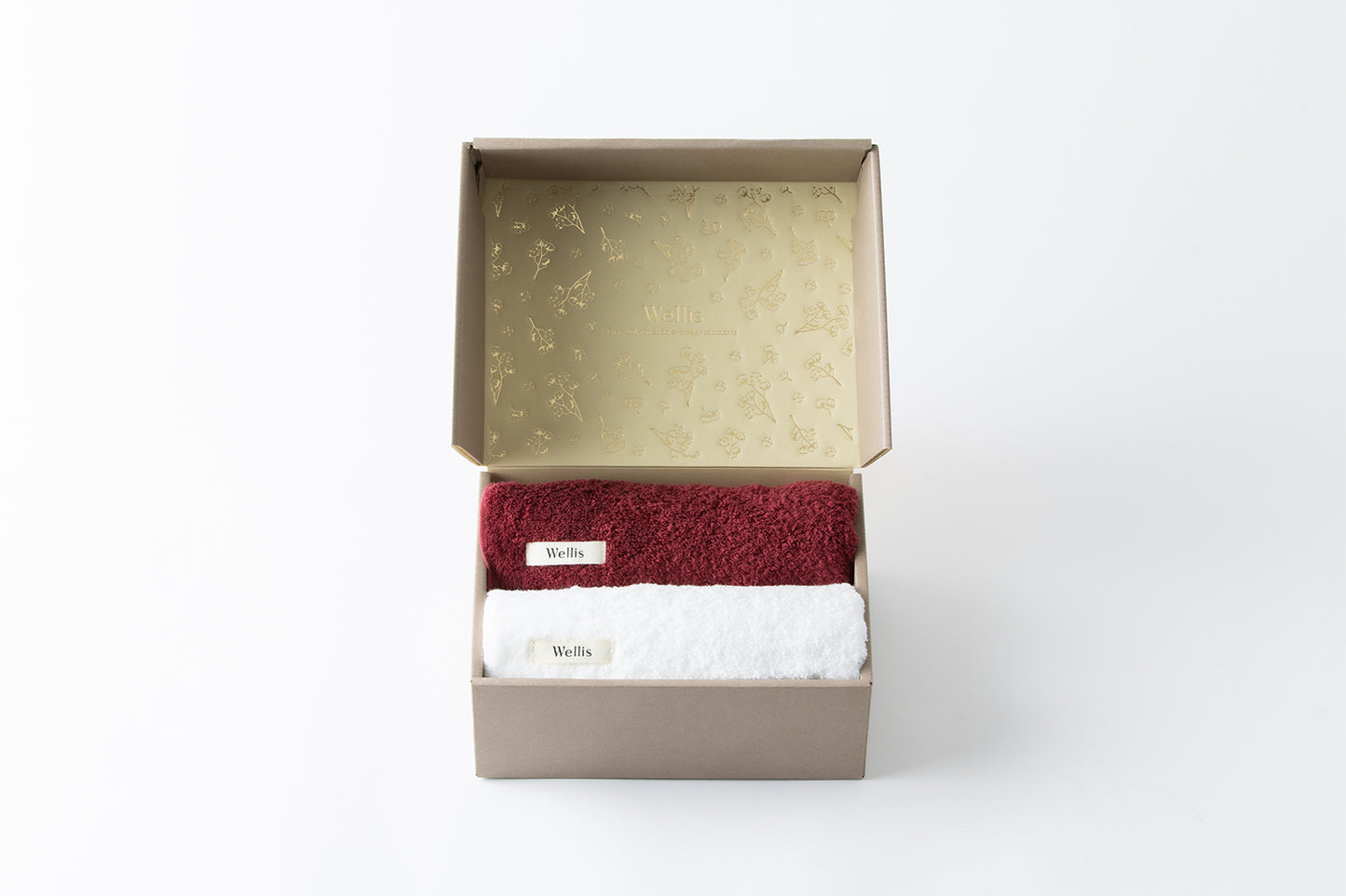 Wellis Sustainable cotton Face towel 2-pieces Gift