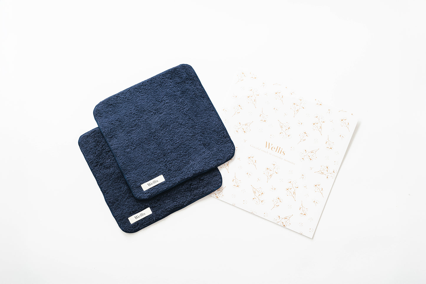 Wellis Sustainable cotton Towel handkerchief 2-pieces Gift