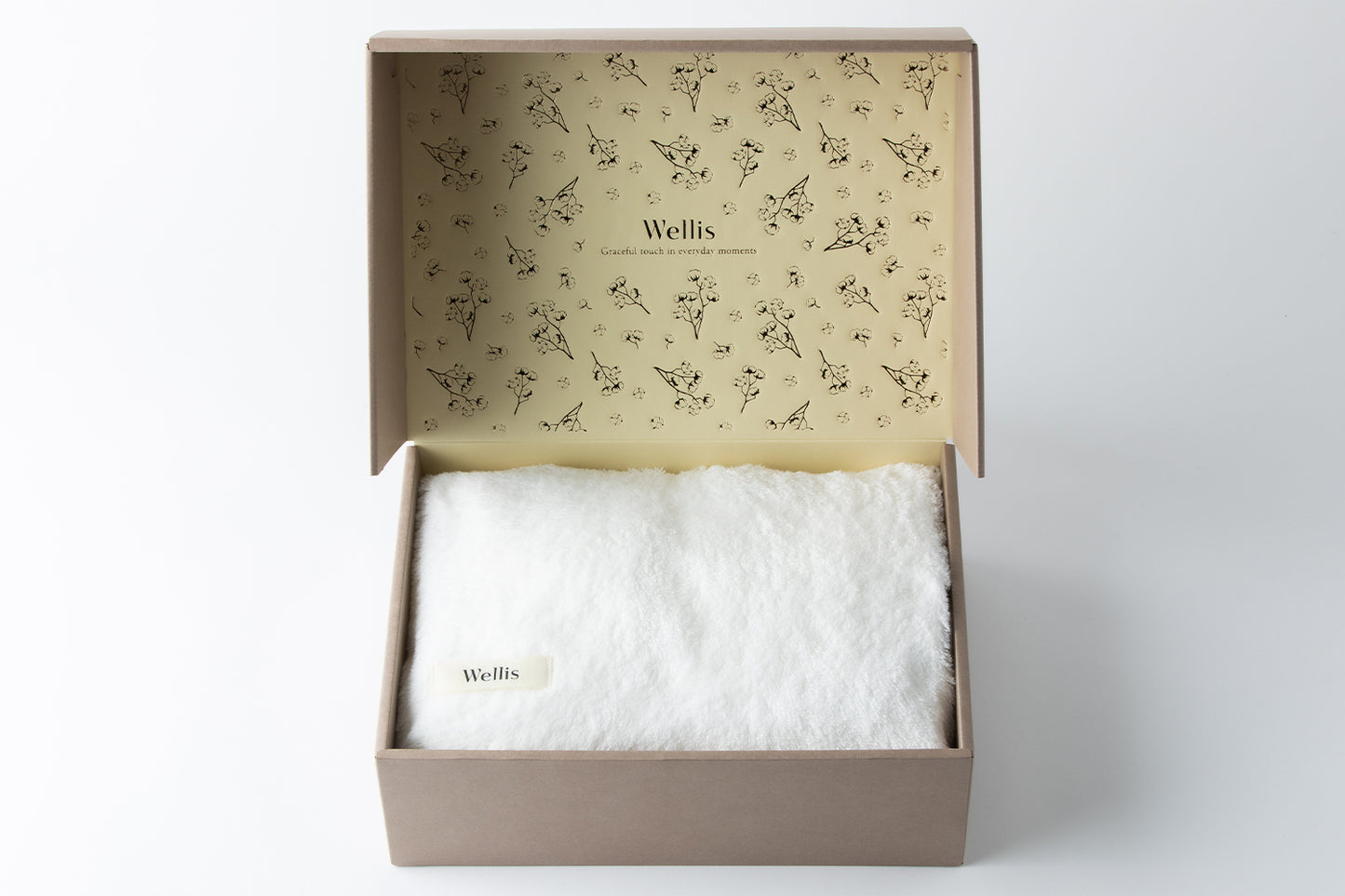 Wellis Premium organic Blanket Gift