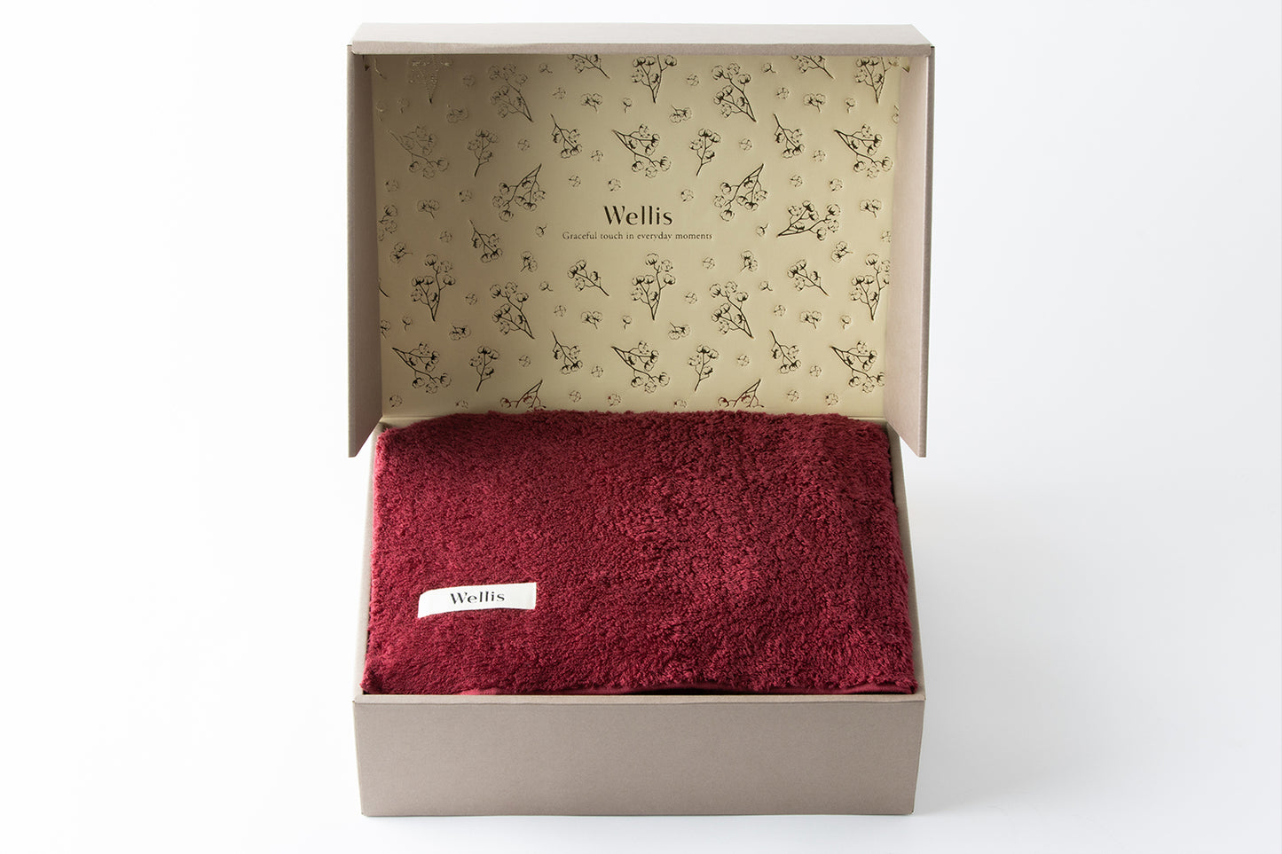 Wellis Premium organic Blanket Gift