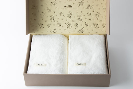 【NewYear SALE】Wellis Premium organic Blanket 2-pieces Gift