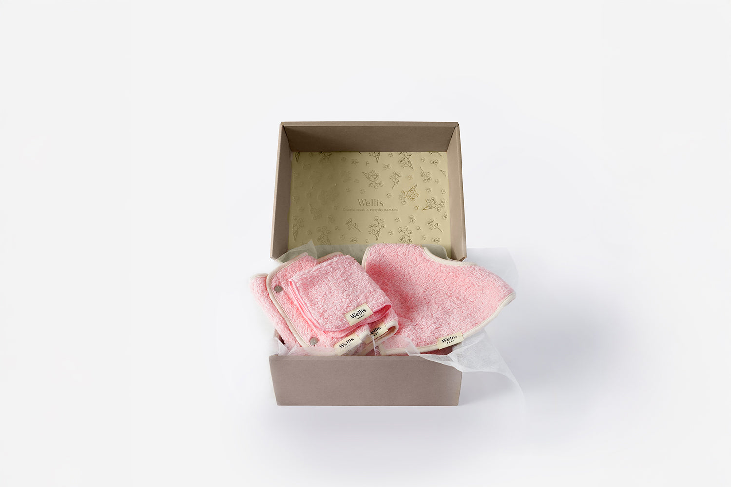 Wellis BABY Mommy's Box Gray マミータオル グレー Wellis BABY Mommy's Box