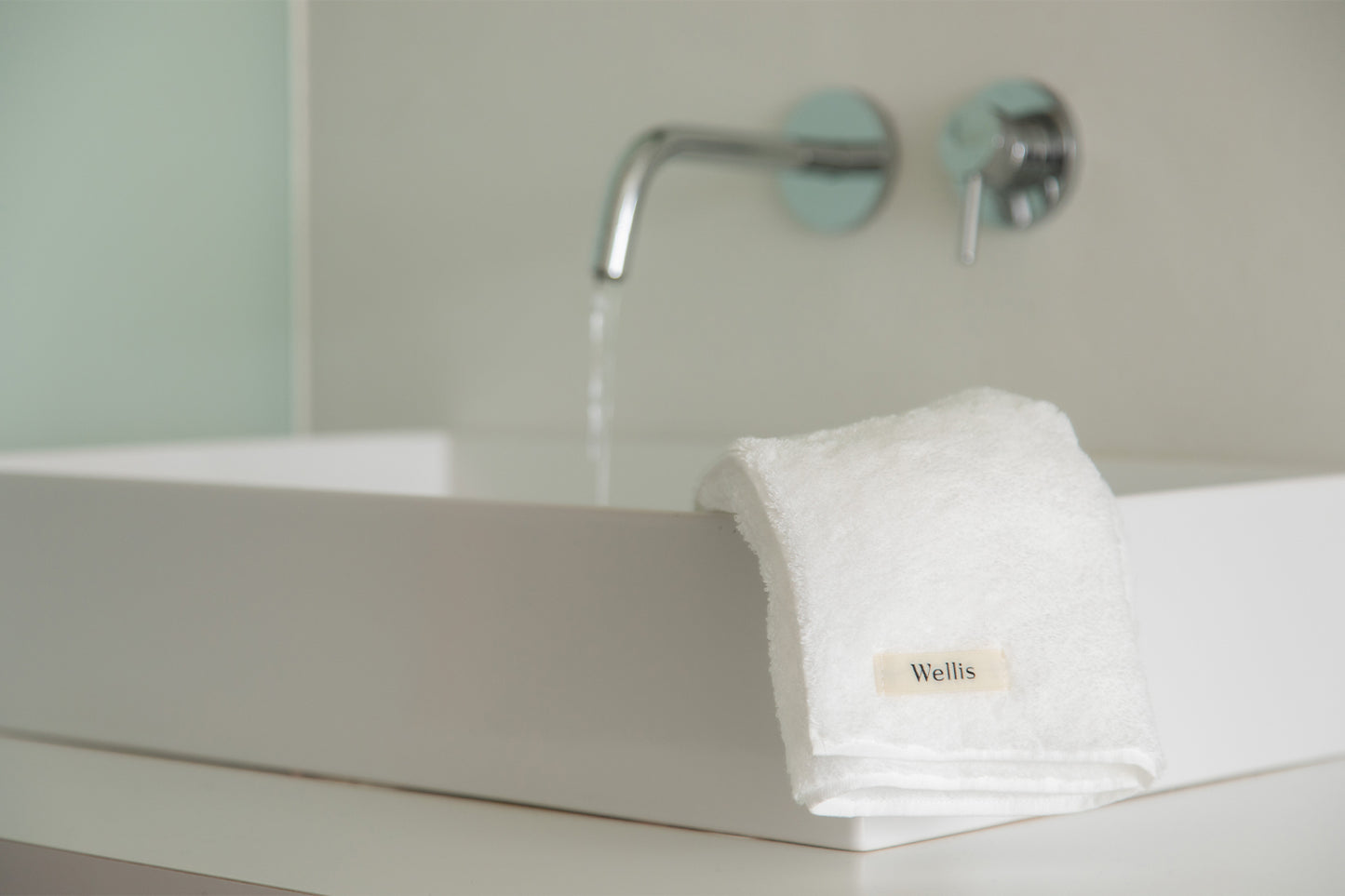 Wellis Sustainable cotton Wash towel