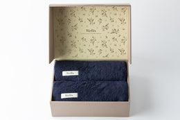 【NewYear SALE】Wellis Sustainable cotton Bath Towel 2-pieces Gift