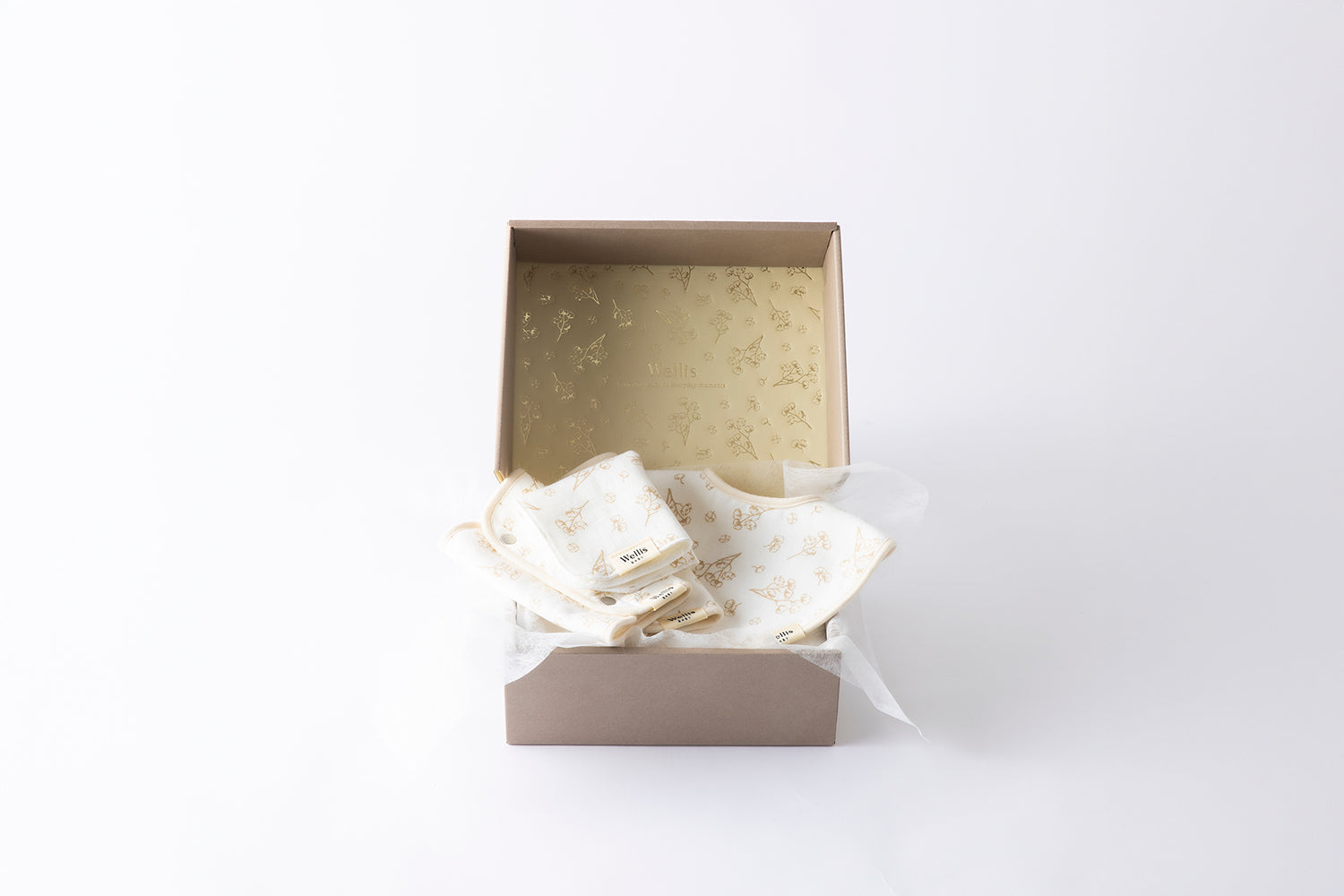 Wellis BABY Mommy's Box Gray マミータオル グレー Wellis BABY Mommy's Box