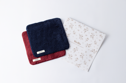 【NewYear SALE】Wellis Sustainable cotton Towel handkerchief 2-pieces Gift