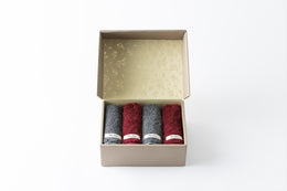 【NewYear SALE】Wellis Sustainable cotton Wash towel 4-pieces Gift